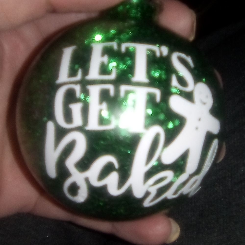 Xmas funny ornaments. Unbreakable!